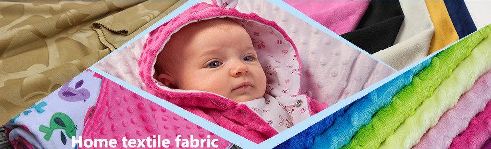 printed fabric fleece for blankets goods in china