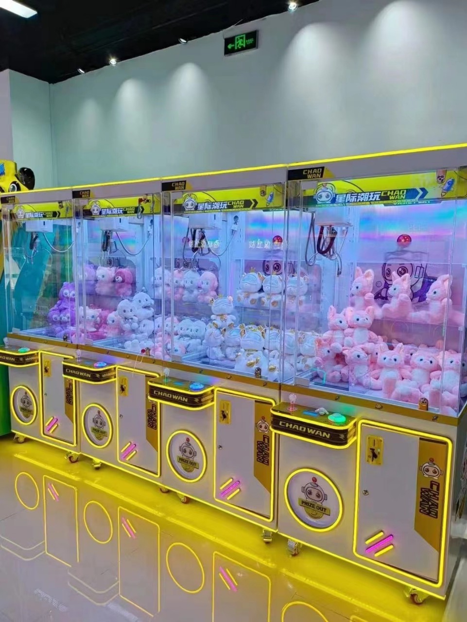 Bill Acceptor Coin Operated Doll Park Claw Machine Toy Vending Arcade Crane Machine