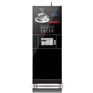 China 125000 Cups Hot Cold Espresso Coffee Vending Machine 25s/120ml on sale