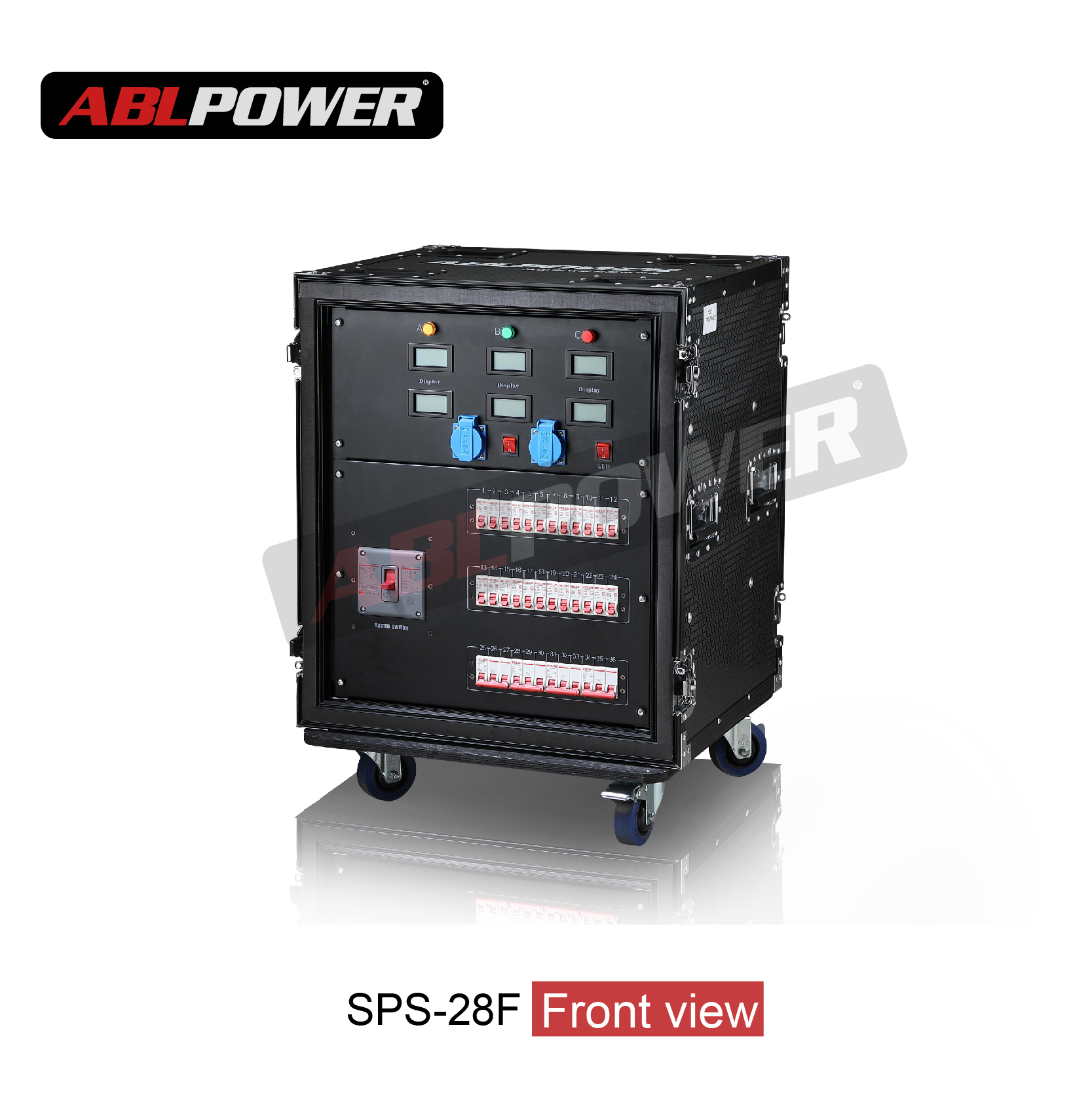 Outdoor 16A 380V Power Distribution Box For Live Sound