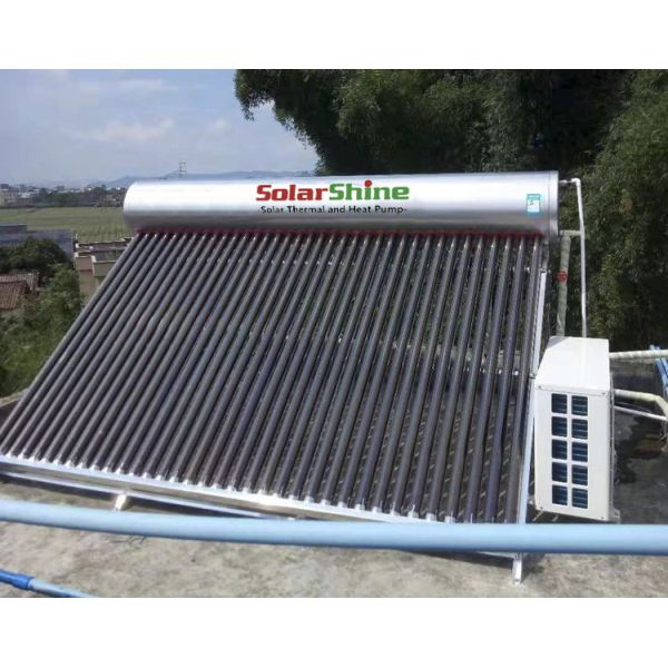 Energy Saving Solar Thermal Water Heater With Declining Roof Bracket