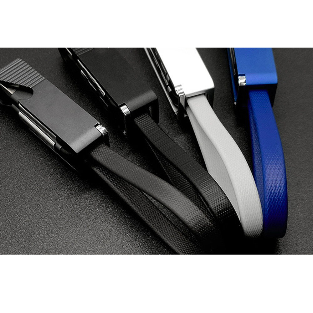 Corkscrew Portable TPE Data Charging Cable Phone USB Charging Cable