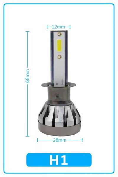 Cheap Aluminum Mini N1 160W 30000LM LED Headlight Bulb Kit for sale