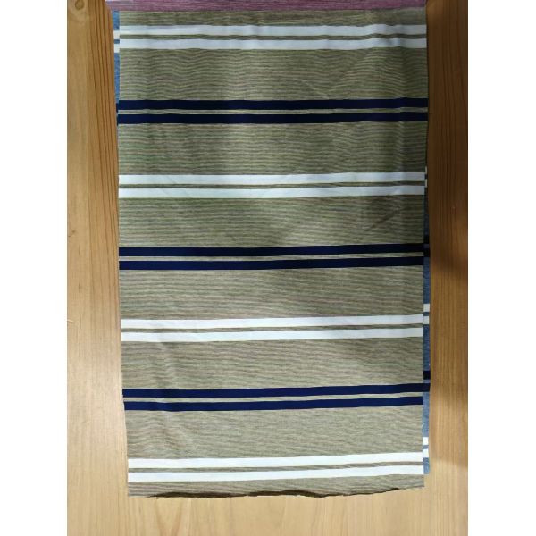 Breathable And Comfortable And Skin-Friendly Striped Material Fabric For T-Shirt
