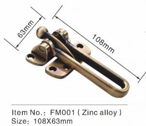 Quality Zinc Alloy Door Security Chain Door Fitting Hardware Security Door Chain Lock wholesale