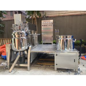 Quality SUS316 Cosmetic Cream Mixer Vacuum Emulsifying Body Cream Mixing Machine wholesale
