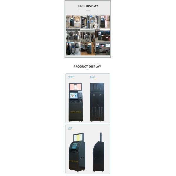 China Equipment Manufacturer Multifunction Self Service Kiosk bank card terminal without fresh