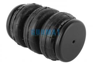 Quality 3B2300 3E2300 Triple Bellow Suspension Air Spring 187mm Height Universal Air Bag For Trailer Axle wholesale