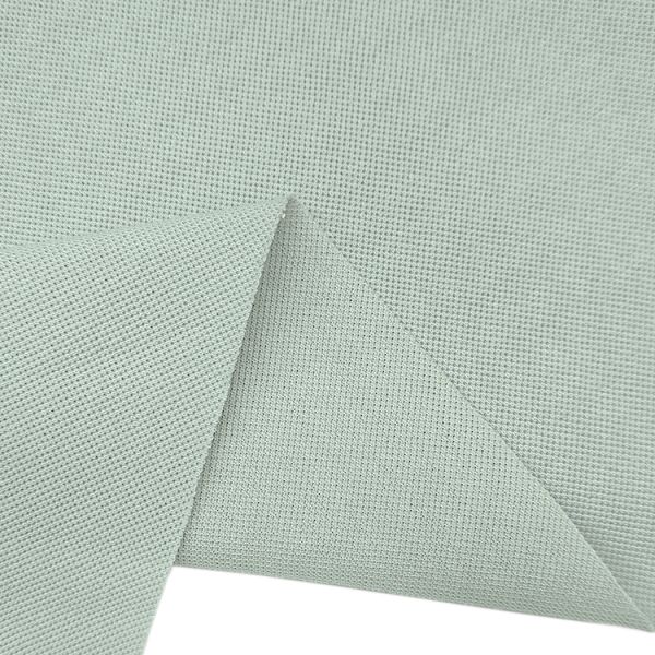 Quick Dry Pique Knit Fabrics Special Elastic Material, Solid Polyester and Cotton Pique Fabric for Sale/