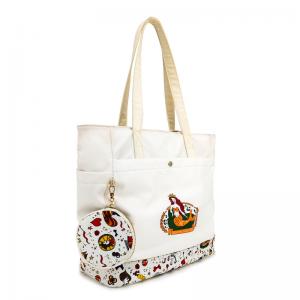 China Customized Crossbody Sling Tote Bag , Digtal Printing Women Tote Handbag on sale
