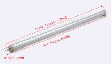 Safe Operation 2021 Design Pneumatic Sliding Door Closer for Standard Glass Doors