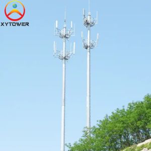 Quality Customized Galvanized Single Tube Telecommunication Antenna Wifi Monopole wholesale