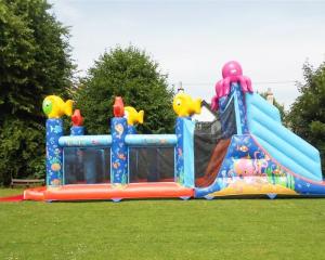 Quality Quadruple Stitching 1000D Inflatables Obstacle Course For Promotion wholesale