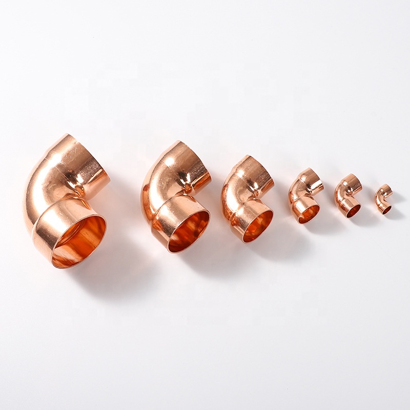 Reduce Copper Press Connector for Plumbing Pipe Fittings in HVAC System Project