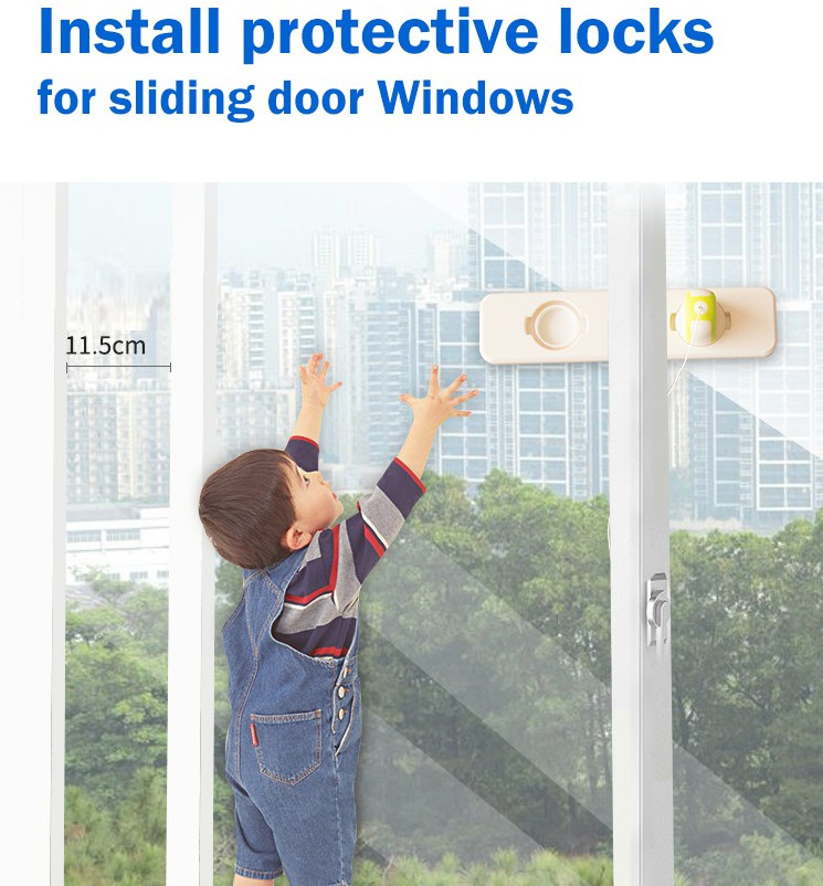 Current Child Safety Window Locks For Sliding Drawer Cupboard Box Or Fridge Cabinet Door