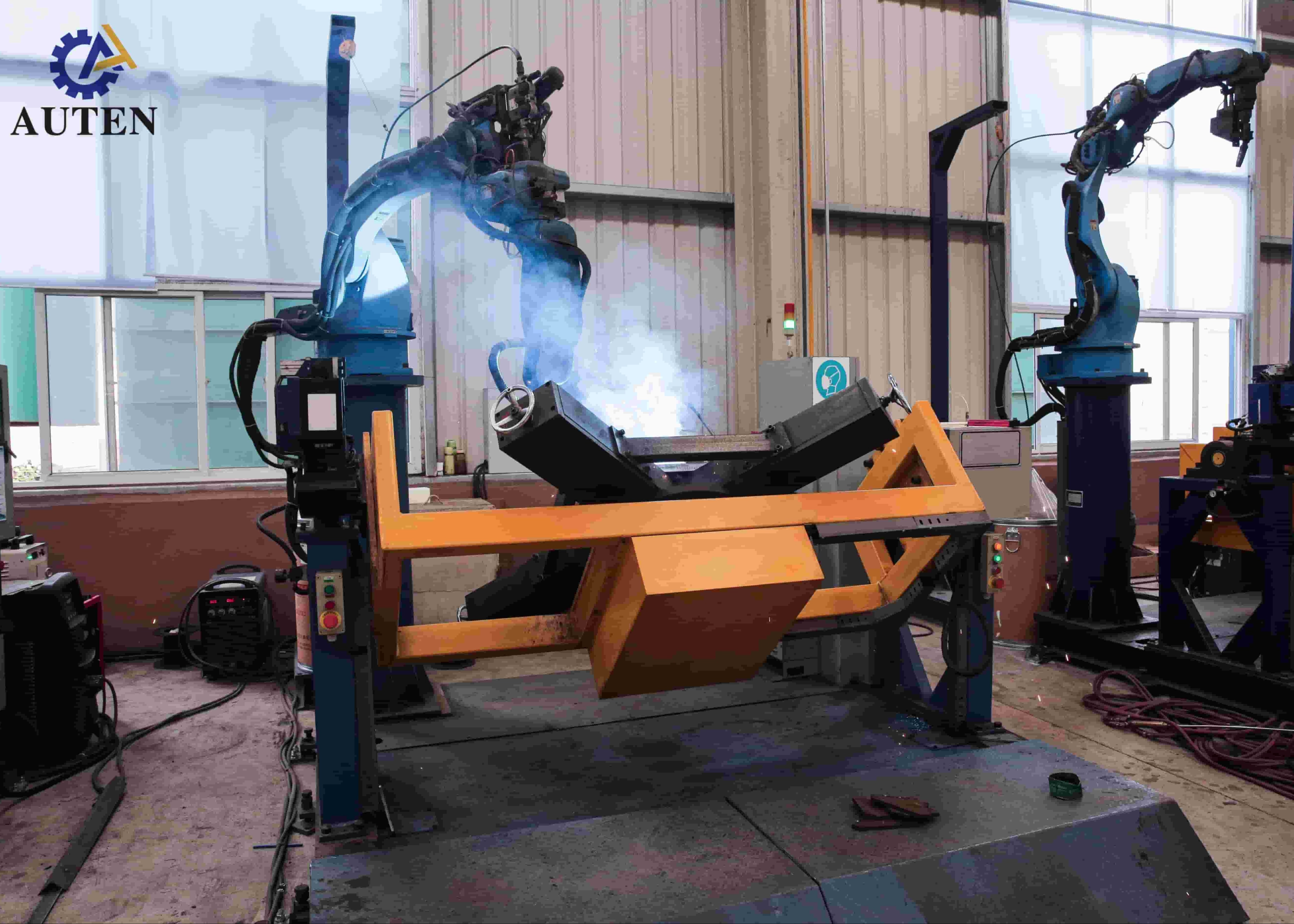 Identify Weld Seam Shape CNC Smart Welding Solution For Power Transmission Tower Legs