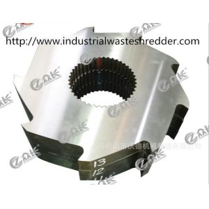 China Durable Plastic Shredder Replacement Parts , Good Toughness Plastic Shredder Blades on sale