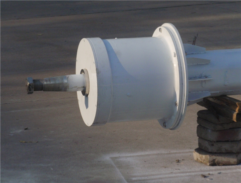 10kw vertical axis wind turbine with low noise and low start up wind speed