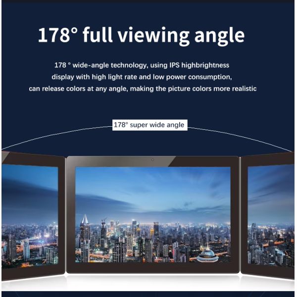 ultra-thin 32inch Commercial Digital signage advertising display Touch screen Rockchip quad core android tablet PC POE NFC WIFI