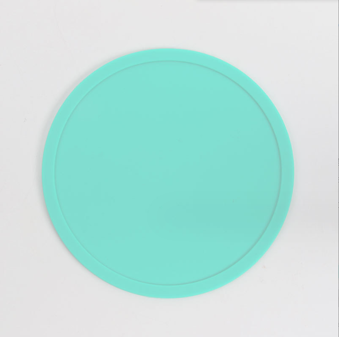 Customized Silicone Coasters for Sustainable Round Mat in Home and Office Essentials