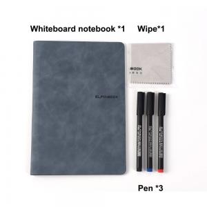 China Custom Whiteboard Notebook Magnetic Dry Erase Notepad With Cover on sale