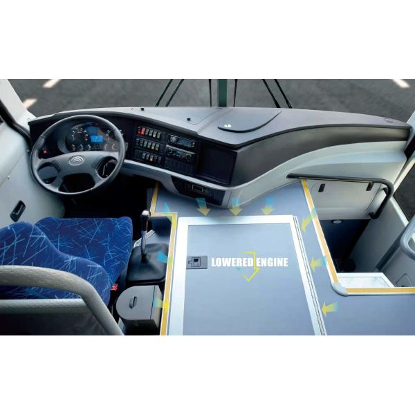 New Bus 53 Seats Yutong ZK6120D1 New Bus New Coach Bus Steering LHD Diesel Engines