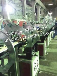 China Plastic hot stamping transfer print marble profiles manufacturing machine production line on sale