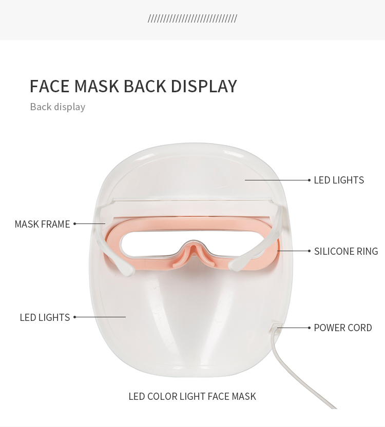 Skin Rejuvenation LED Light Face Mask