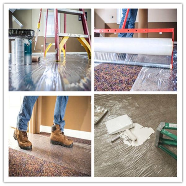 122cm 63 Micron Floor Covering For Decorating Carpet Protector Mats