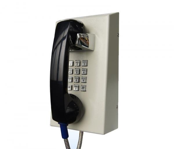 Cheap Vandalism Resistant Stainless Steel Corded Phone For Correctional Center Inmate for sale