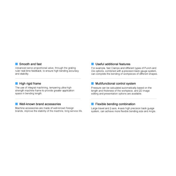 Stainless Steel Synchronized CNC Press Brake Iron Bending Machine with and Competitive