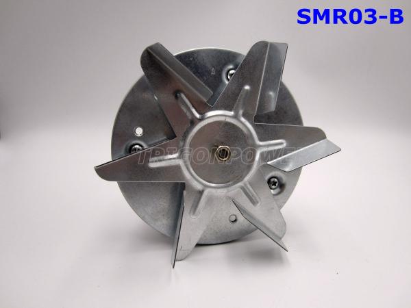 Cheap Microwave Oven Fan Motor AC 110 ~ 127V / AC 220V ~ 240V With Steel Fans for sale