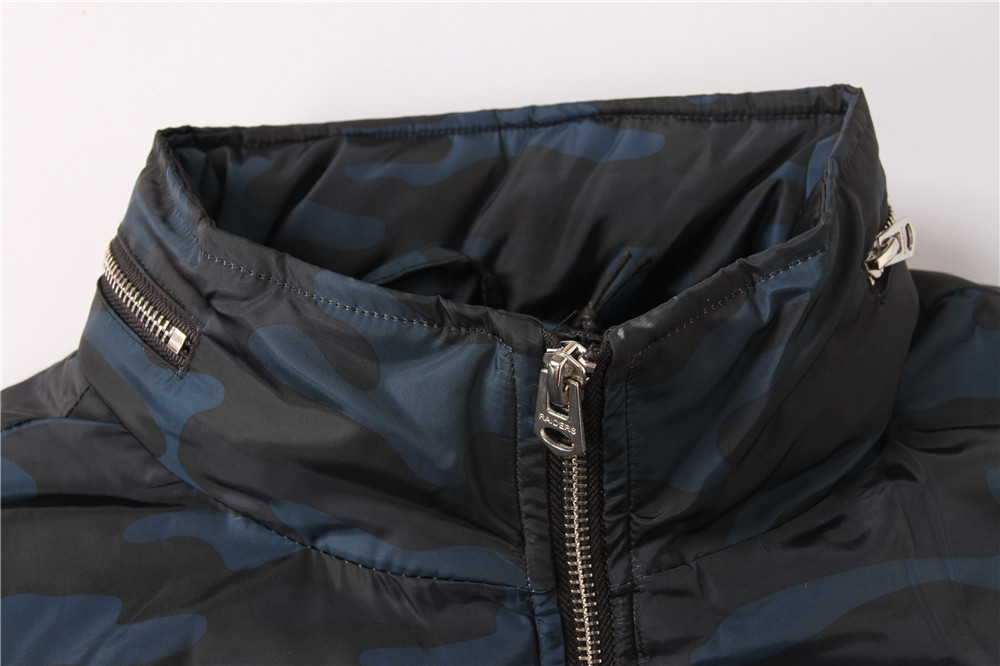 Men's Heavy coats, Men's Heavy jacket, Camo Print, Metal Zipper
