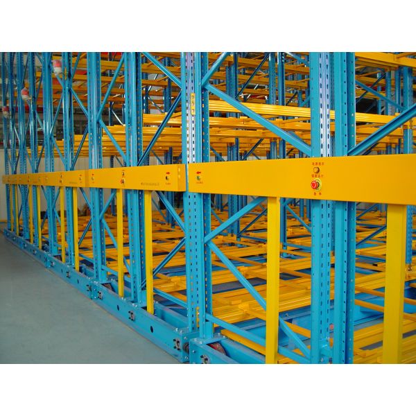 Motorized Electric Mobile Racking High Capacity Mobile Warehouse Racking Systems