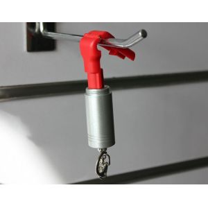 COMER Security lock slatwall hooks peg hook counter display