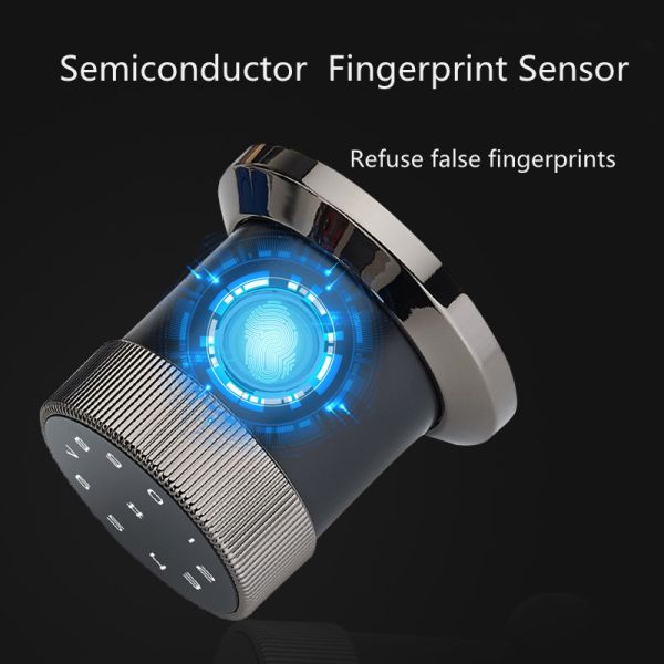 TTLock Electronic Application Remote Control Bluetooth Controlled Lock Cylinder ,Smart Lock Cylinder