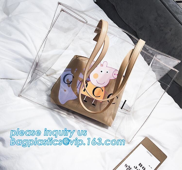 shiny pvc shopping shoulder tote bag for women, Shiny PVC Bag Tote Bag Handbag Shoulder Bag, handbag waterproof shoulder