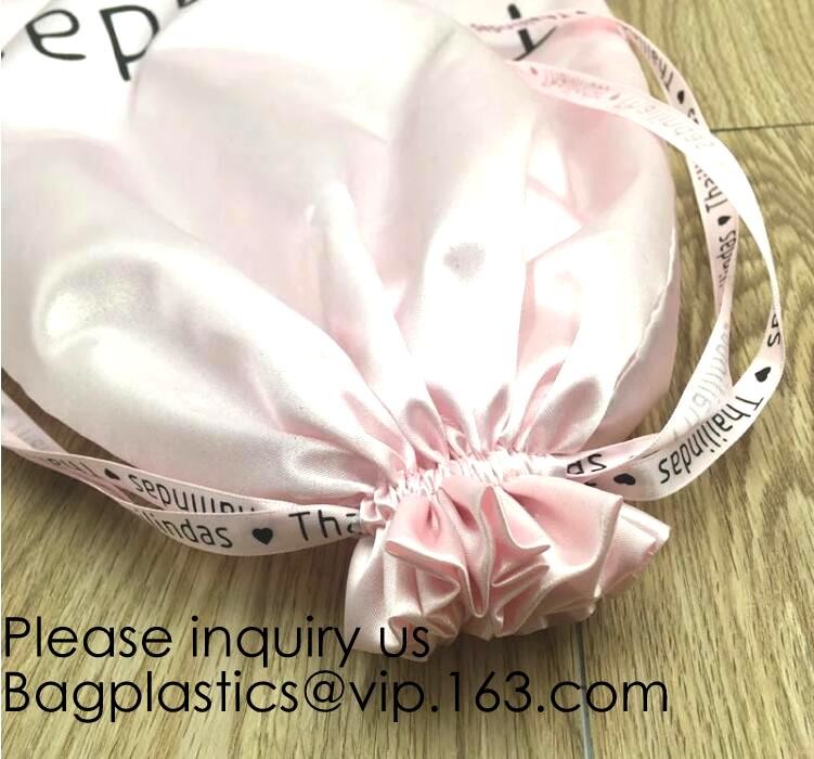 Satin Gift Bag For Gym,Low MOQ Customized Logo Size Satin Drawstring Bag,Drawstring Pouch For Cosmetic, bagease package
