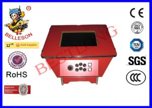 Quality 110V - 220V Cocktail Table Games Machine , Red Cocktail Arcade Cabinet wholesale