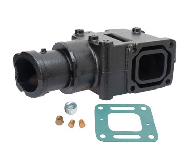 Standard Exhaust Type Riser Kit for Mercruiser 4" Center Riser 44354 Replacement
