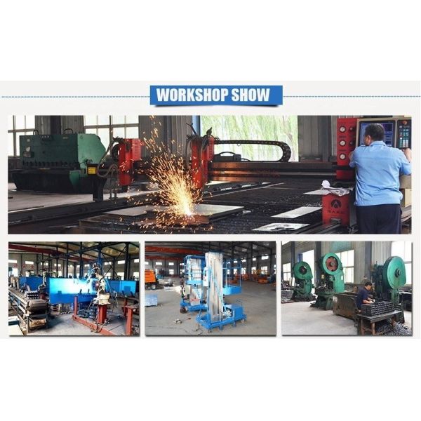 Hydraulic Mobile Telescopic Ladder Aerial Work Platform Lift With 150kgs Loading 19m Height