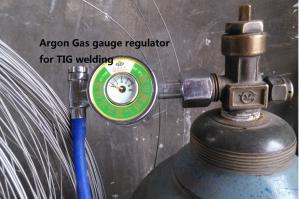 Quality Argon Regulator for TIG welder with Inlet fit CGA 580 wholesale