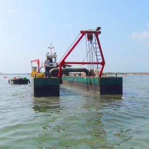 Quality 16 Inch 5000m3/h Floating Gold Dredge 20m Digging Machine wholesale