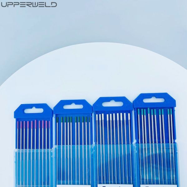 TIG Welding Consumables 2.4mm*175mm White Head Tungsten Electrodes 0.8% Zirconiated