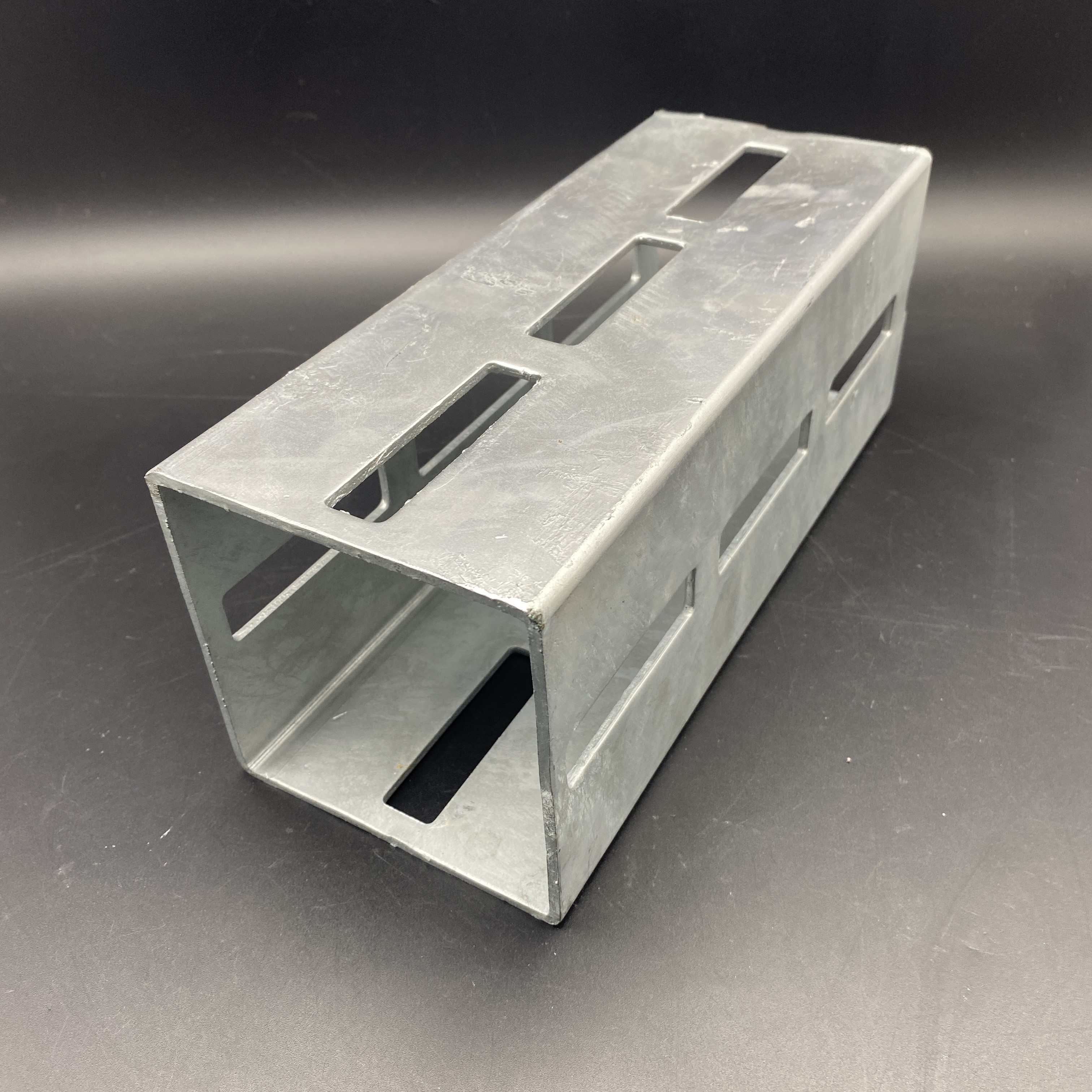 150x100x4mm Customized Size Galvanized Steel Square Channel
