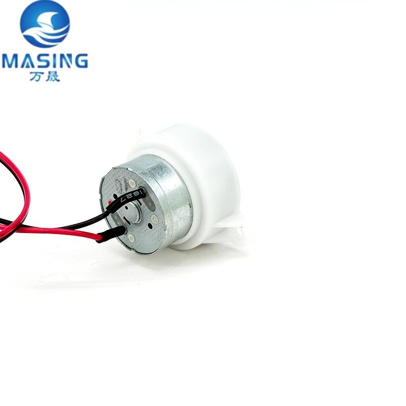 RF300 12 Volt DC Gear Motor Rotating Desk Lamp With Permanent Magnet Plastic Gearbox