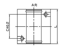 Linear bearings KBB...B - Shaft Supporting Housing KBB16