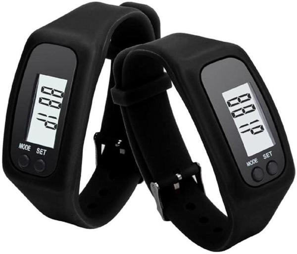 Cheap PDM100 27g LED Display ABS Silicone Wristband Pedometer For Walking for sale
