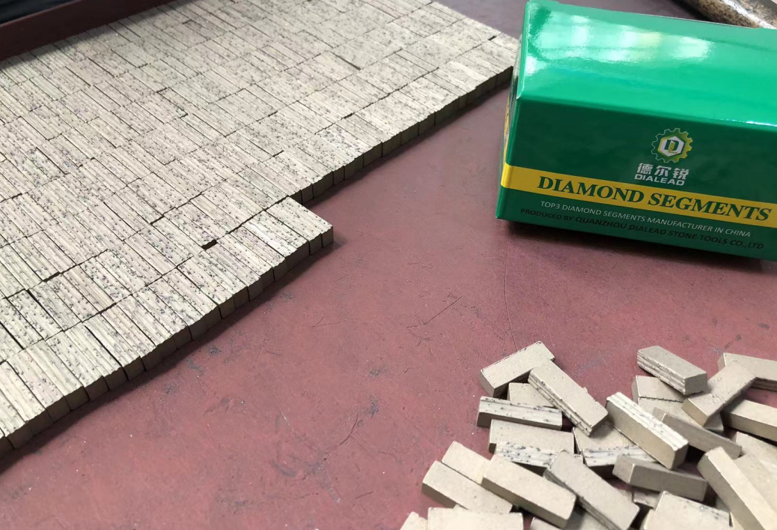 Fast Cutting Reinforced Concrete Segment For Diamond Crown