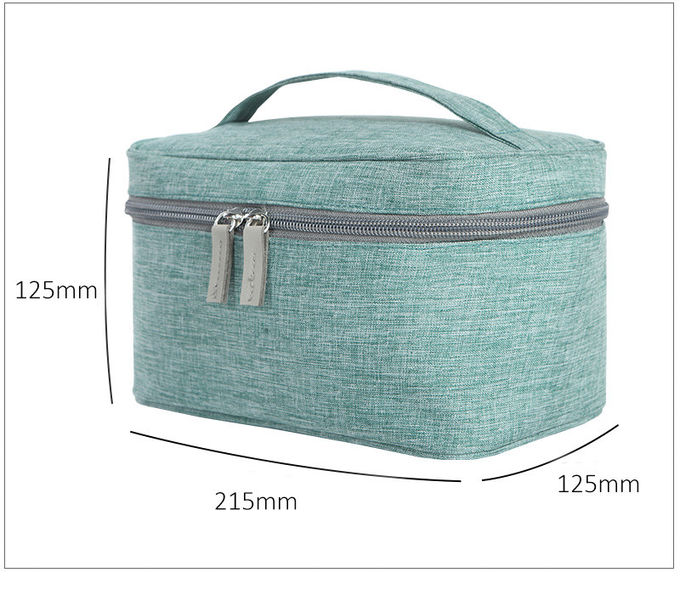 Multifunctional Polyester Cylinder Bucket Makeup Bag Case
